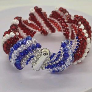 Pulsera para Orisha Shango con Yemaya-oni oni
